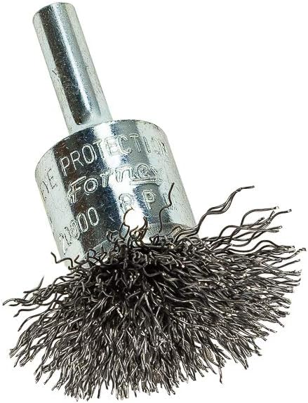 Forney 60003 End Brush, Coarse Circular with 1/4-Inch Shank, 1-1/2-Inch