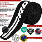 RDX Knee Wraps for Weightlifting, 78” Elasticated Straps Power Lifting Leg Press Support Gym Fitness Squats Workout Men Women