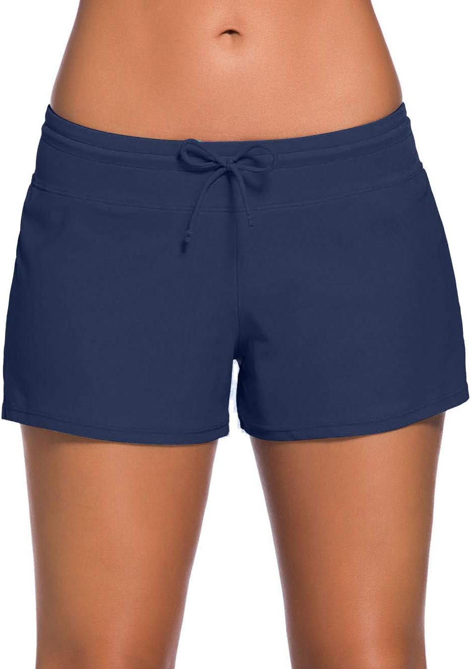 ChinFun Women's Board Shorts Swimswear Bottoms Tankini Swim Bathing Briefs Swimsuit Boardshorts Beach Trunks with Liner