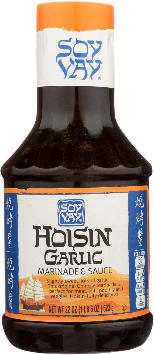 Soy Vay Marinade and Sauce, Hoisin Garlic, 22 oz (Pack of 2)