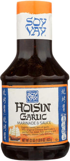 Soy Vay Hoisin Garlic Marinade and Sauce, 22 Fluid Ounce - 6 per case.