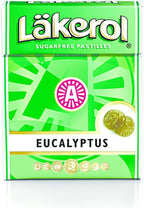 Cloetta Lakerol Eucalyptus Pastilles 4 Boxes of 25g