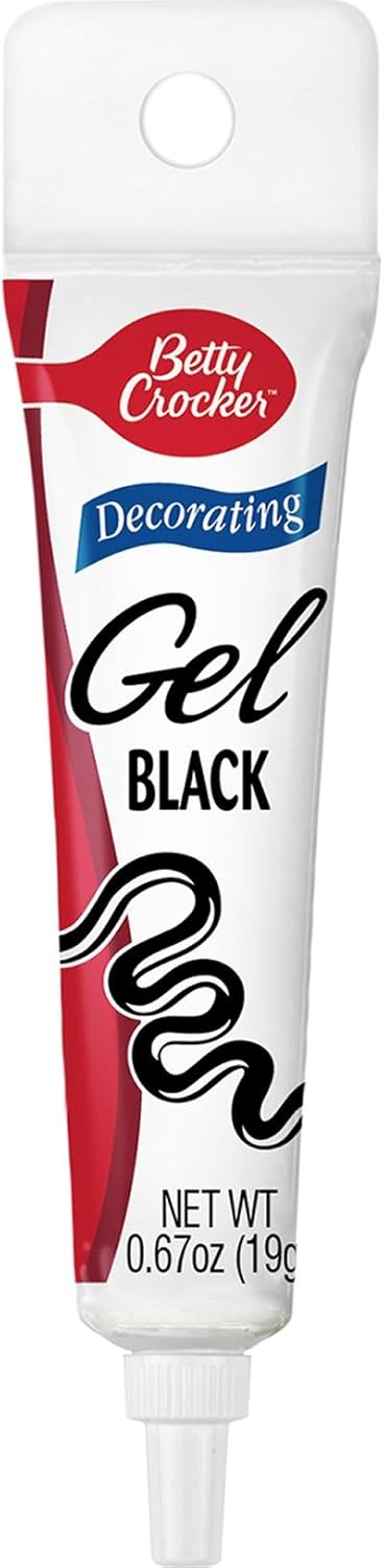 Betty Crocker Gel Icing, Black, 0.67 oz