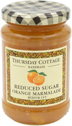 Thursday Cottage - Reduced Sugar Orange Marmalade (Medium Cut) - 315g