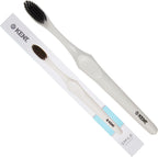 KENT Smile Extra Soft Toothbrushes for Adults with Silver Infused Triple Tipped Bristles, Soft Bristle Toothbrush for Sensitive Gum Massaging and Maximum Hygiene (White)