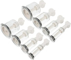 FRCOLOR 8Pcs Vacuum Cupping Therapy Device for Body Massage Sturdy and Durable Cupping Can Relief for Back Shoulder and Neck Convenient Body Massage Tool
