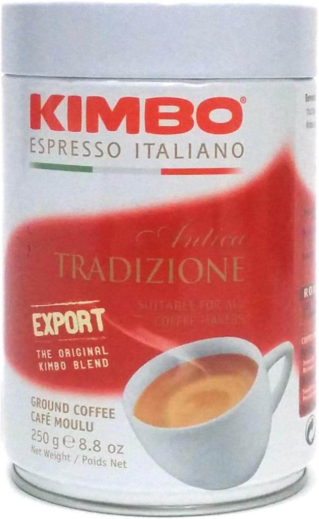 Kimbo Espresso Italiano Antica Tradizione Ground Coffee - 8.8 oz (Pack of 6)