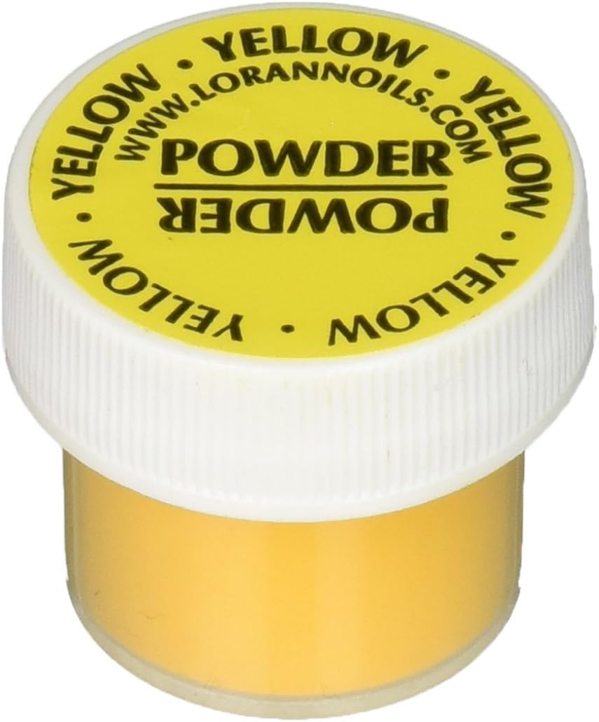 LorAnn Yellow Powder Food Color 1/2 ounce jar
