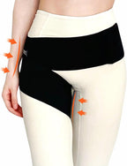 Hip Support Groin Brace - Hamstring Compression Wrap Sciatica Pain Relief Brace for Sciatic Nerve Relief, Labral Tear, Thigh, Groin Pull - Hip Brace for Men or Women (Large)