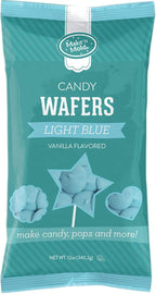Make'n Mold Vanilla-Flavored Melting Candy Wafers Light Blue, 12 Ounce