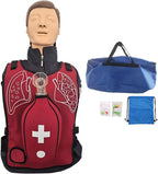 Heimlich Practice Training, Anti Choking Trainer with Back Slap, Training Vest First Aid Rescue Model for Choking and Suffocation Adult and Child,B-Child