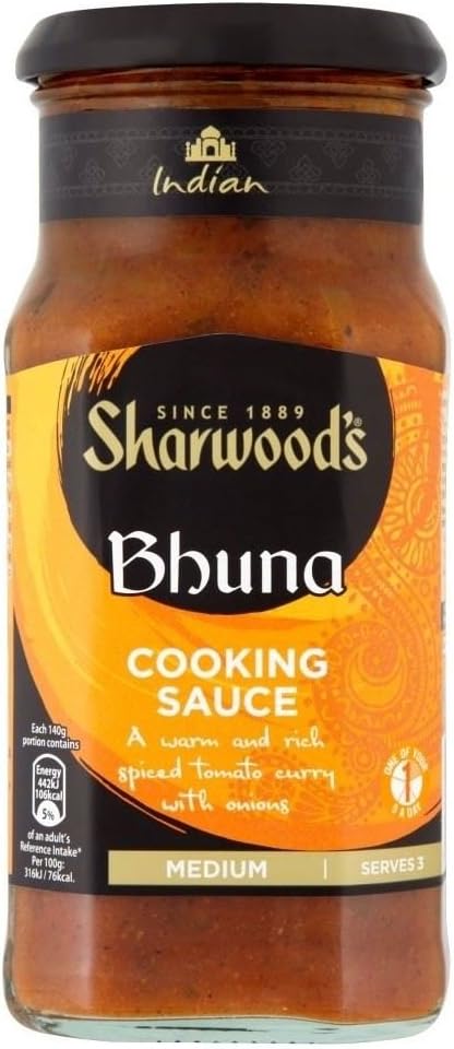 Sharwood's Cooking Sauce - Bhuna (420g) - Pack of 6