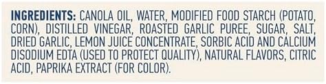 Hellmann's Garlic Dip & Spread Garlic Aioli for French Fries, Sandwiches, Burgers & More Made With 100% Certified Vegan Ingredients 11.5 oz