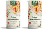 365 by Whole Foods Market, Organic Old-Fashioned Rolled Oats, 42 Ounce (Pack of 2)