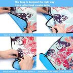 VOPHIA Adult Bibs for Women Washable Bib Reusable Waterproof Clothing Protector with Optional Crumb Catcher