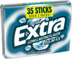 EXTRA Polar Ice Sugar Free Chewing Gum Grad Gifts Prom Essentials Mint Gum, 35 Stick Mega Pack