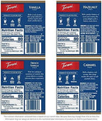 Torani Variety Pack Caramel, French Vanilla, Vanilla & Hazelnut, 25.4 Ounces (Pack of 4)