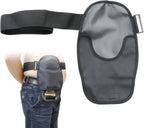 Ostomy Bag Covers 31x18.5cm Waterproof Colostomy Ostomy Bag with Adjustable Elastic Belt Ostomy Pouch for Colostomy Ileostomy Urostomy Lumbar Supports, Black