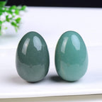 Natural Egg Jade Crystal Egg Mineral Ball Women Kegel Exercise Pelvic Floor Muscle Vaginal Care,Aventurine Egg,1pcs