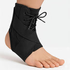 Ankle Brace lace up Stabilizers Adjustable Ankle Support for Sports Protect, Sprained Ankle, Ligament Damage, Injury Recovery (Medium Size)