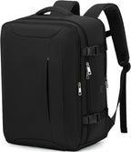 Travel Backpack, Carry On Backpack Airline Approved, 18x14x8 Travel Bag, 30L Personal Item Bag for Women and Men, Water Resistant Lightweight Weekender Bag, Casual Daypack for Business