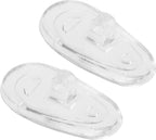 SPORTS WORLD VISION Glasses Nose Pads | Premium Quality Soft Silicone A-Shape Nose Pads for Glasses | 13mm Screw-in Glasses Cushions in 2 Pairs