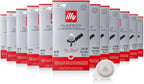 illy Coffee ESE Capsules, Classico Medium Roast Coffee Pods, 100% Arabica, Premium Italian Blend, Single Serve 18 Count, 12 Pack