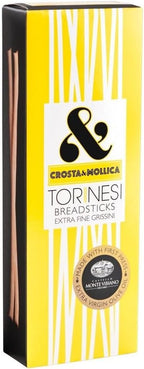 Crosta & Mollica Torinesi Parmesan & Poppy Seed Breadsticks 120g - Pack of 6