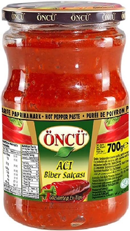 Oncu Turkish Spicy Pepper Paste, 700 G