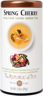 The Republic of Tea Spring Cherry, 3.0 Ounces / 50-60 Cups