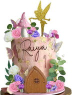 Fairy Cake Toppers Fairy Garden Topper for Birthday Baby Shower