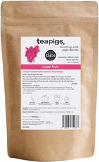 Teapigs Super Fruit Loose Tea Made With Whole Fruit, Natural Ingredients, Non-GMO, Caffeine-Free – 1 Pack of 200g Loose Tea