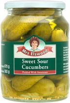 Mrs Elswood Sweet & Sour Cucumbers 670g