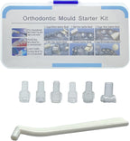 1 set Dental Orthodontic Mould Starter Kit Mini Forming Mold Injection Moulds Dentist Orthodontic Accessory