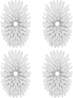 MR.SIGA Soap Dispensing Dish Brush Refills, 4 Pack