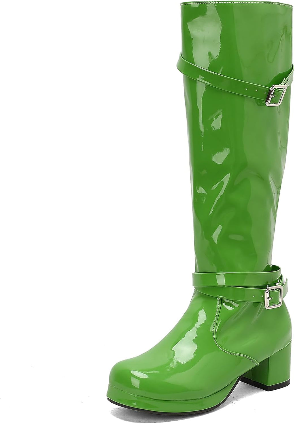 Women Fashion Slim 70s GoGo Knee High Boots