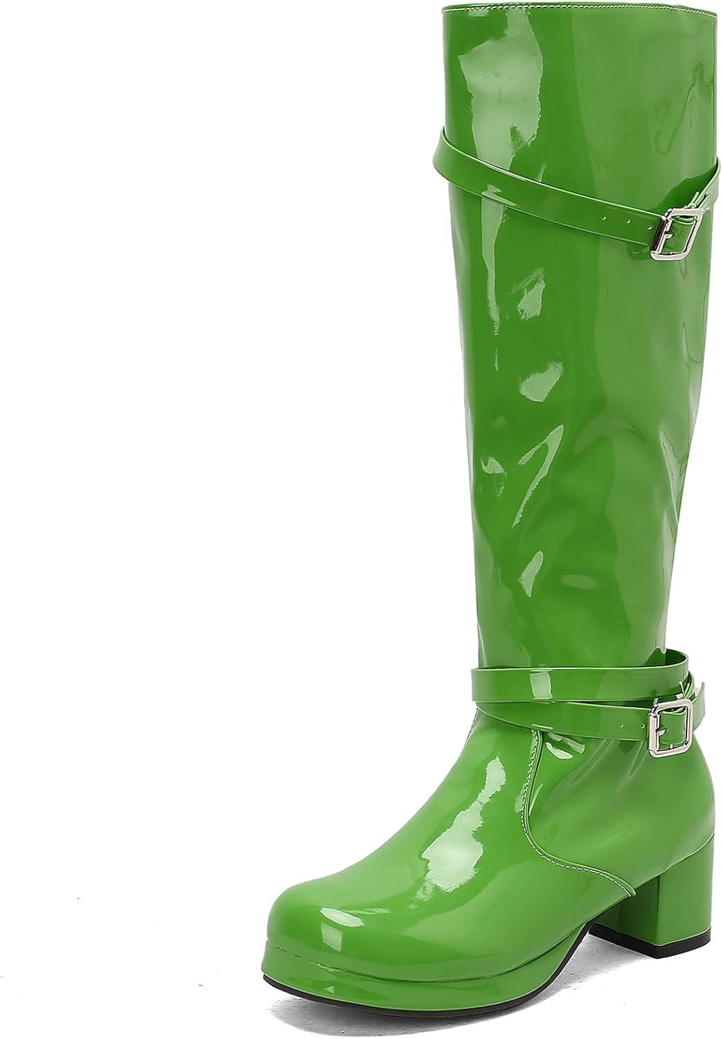 Women Fashion Slim 70s GoGo Knee High Boots