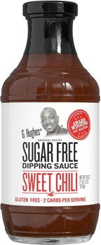 Sugar Free Sweet Chili Sauce - Gluten Free Dipping, Sugar Free, Low Carb - 18 oz (1 Pack)