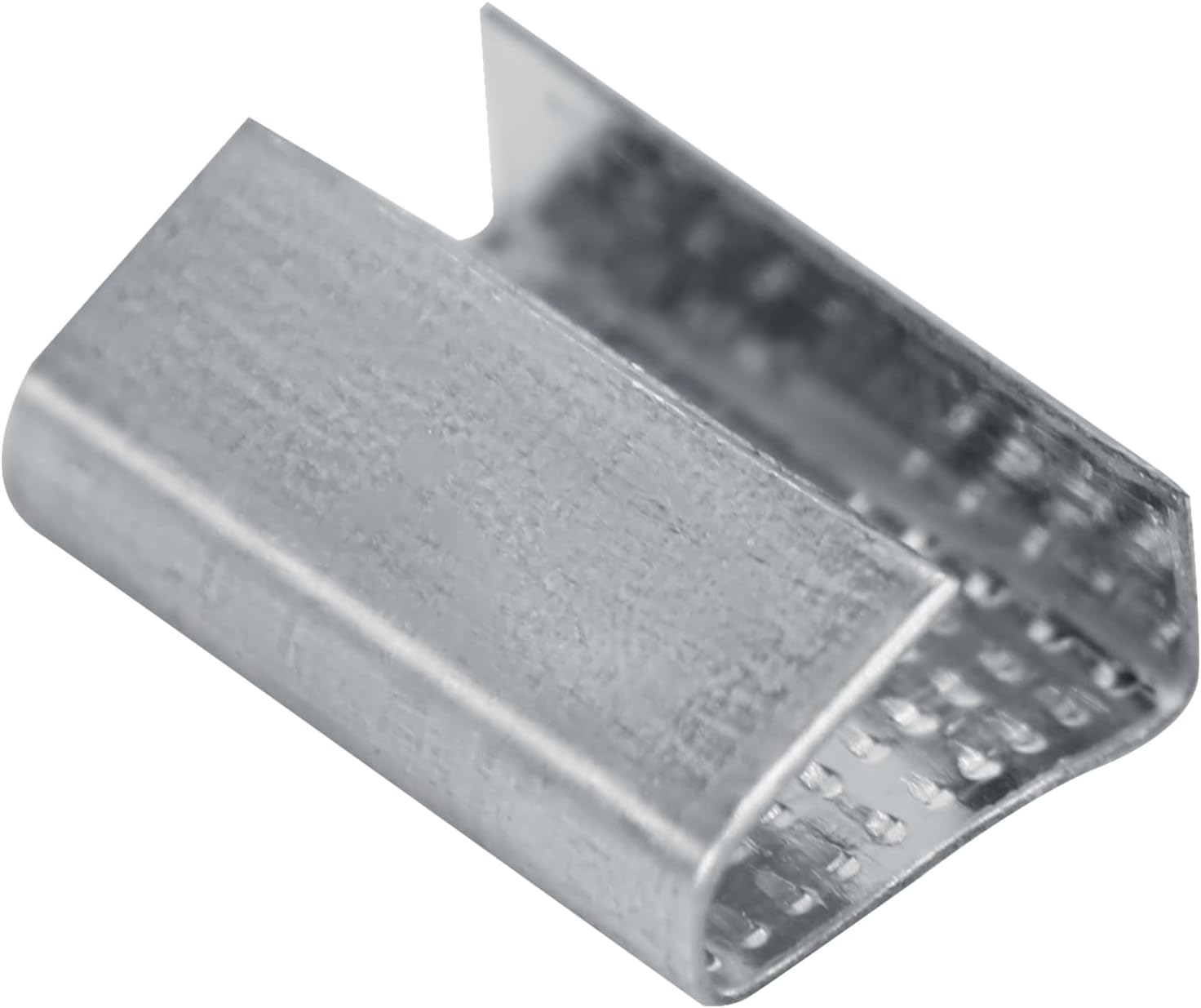 Open Serrated Strapping Seals for 1/2" Polyester Poly Polypropylene Strap Pallet Banding Clips(200)