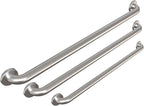 Commercial Grab Bar Bundle for Commercial Restrooms - ADA Compliance - 1.5" Diameter - 18", 36", 42" - Pack of 3