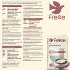 freee Plain White Flour Bag 2.2 lb (1 kg) | Gluten Free All-Purpose Flour Blend for Baking Bread, Cakes, Pastries & Cookies | Vegan, Kosher, Halal Certified | Imported from UK