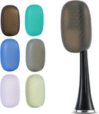 6 Packs Silicone Toothbrush Covers, Tooth Brush Cover Cap for Electric & Manual Toothbrush Heads