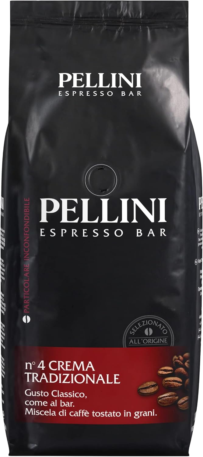 Pellini Superiore Tradizionale N.4 Dark Roast Coffee Beans 1kg (2.2lb)