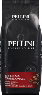 Pellini Superiore Tradizionale N.4 Dark Roast Coffee Beans 1kg (2.2lb)