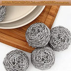 Stainless Steel Scourers – Pack of 6, (HS-130)