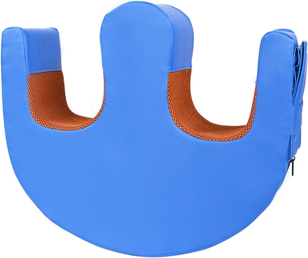 ASkinds Patient Turning Device Paralysis Bed Rest Nursing Help The Elderly Turn Over Anti-Decubitus Waterproof PU Leather Case UU-Shaped Elderly Turnover Device with Straps Bedridden Patient Supplies