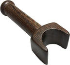 NICHOY Massage Hammer Reset Aquipment,Chiropractic Adjustment Tools Hammer and Chisel,Wedge Massager Wooden Tool Deep Tissue Therapy, Tok Sen Tools(H)