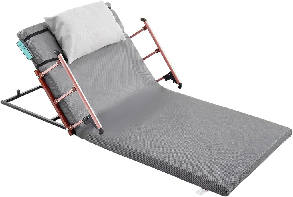 VEVOR Electric Lifting Backrest for Bed, 300 lbs Capacity, 4-68° Adjustable Lifting Bed Backrest, with Collapse Rails for Pregnant Women Elderly Patient Handicap