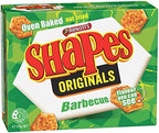 Australian Arnott's Shapes Crackers Barbecue BBQ 175gram