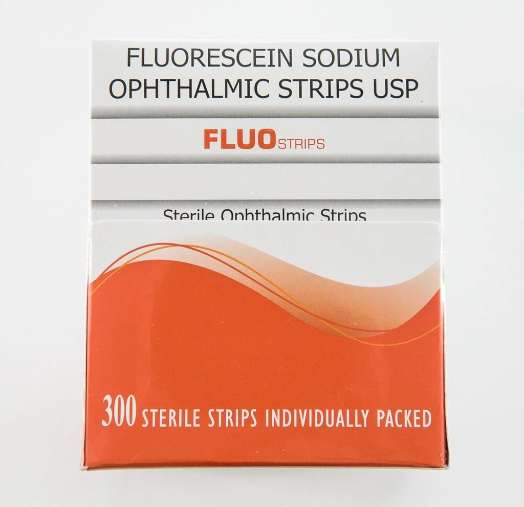 Diagnostic Ophthalmic Fluo Touch Strips - 300 Strips